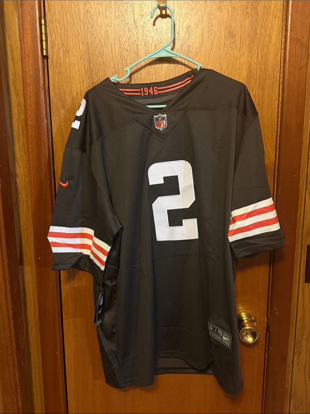 Shaduer Sanders 2026 Browns Jersey